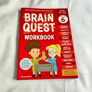 Workbook for Kids - Brain Quest 6th grade